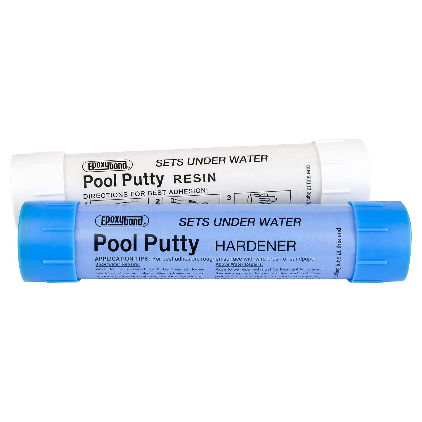 Epoxybond Pool Putty 2-Part Set, 14 oz