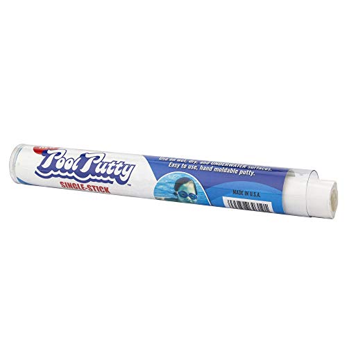 Epoxybond Pool Putty Single-Stick, 4 oz in use